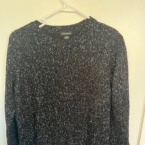 Club Monaco Black & White Sweater (size M)